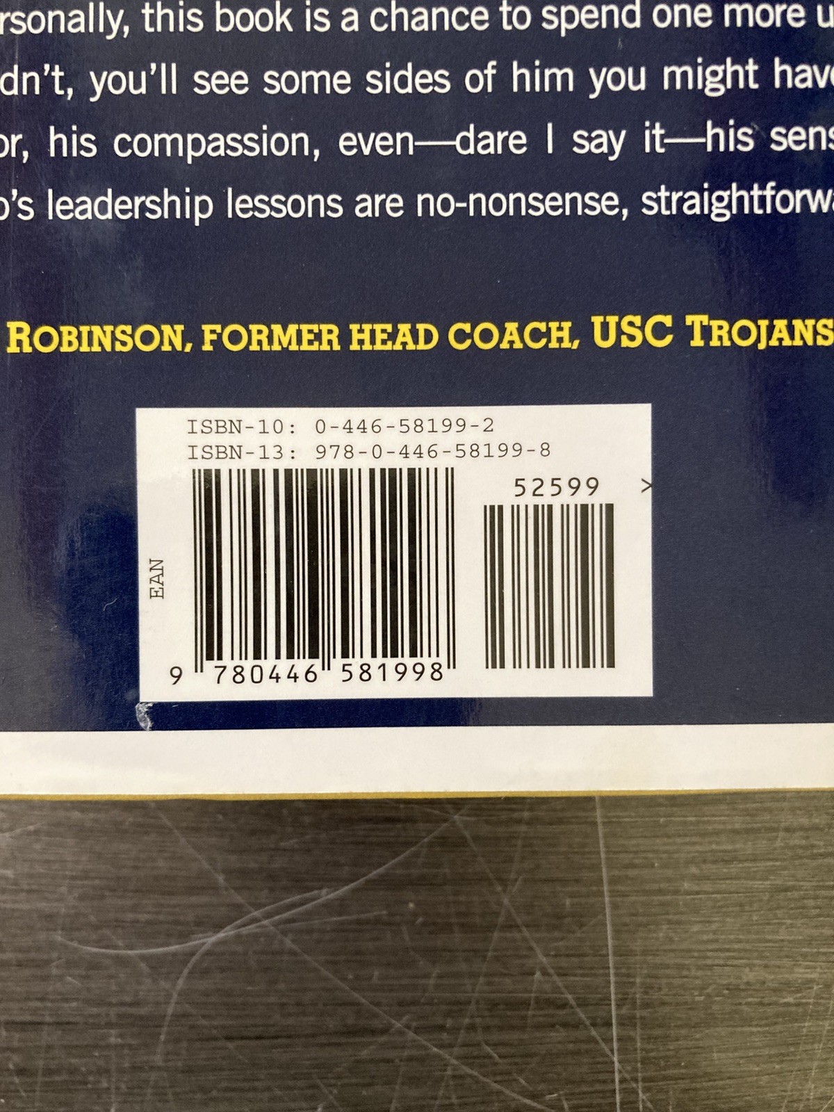 Bo&rsquo;s Lasting Lessons by Schembechler/Bacon 2007 Signed First Edition Hardcover
