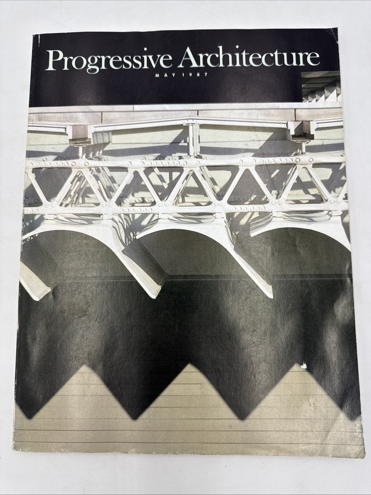 Progressive Architecture May 1987 Renzo Piano Menil Collection E Fay Jones 80s