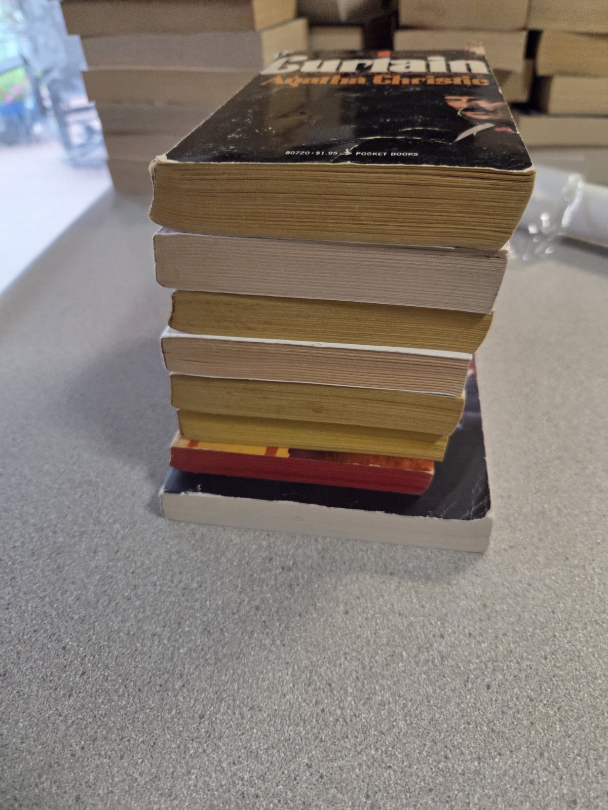 Agatha Christie Lot Of 8 Books Paperback Mystery Some Vintage