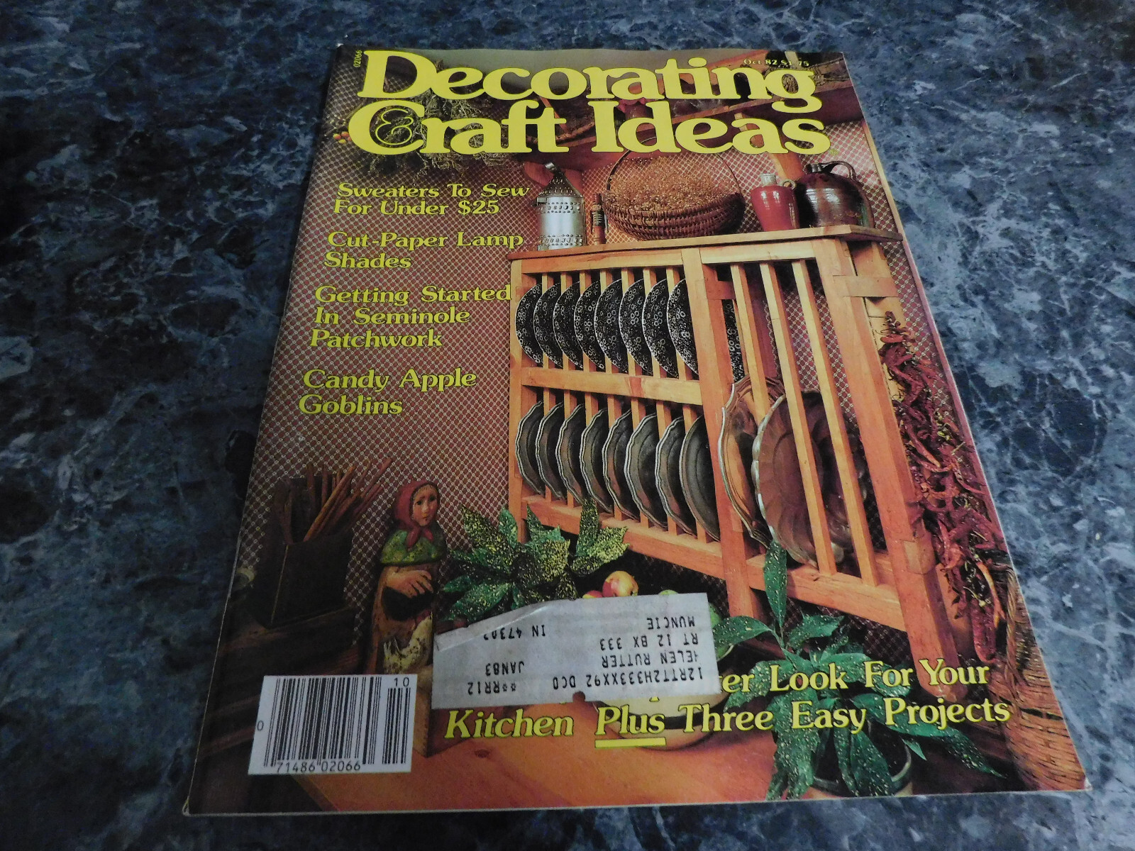Decorating & Craft Ideas Magazine October 1982