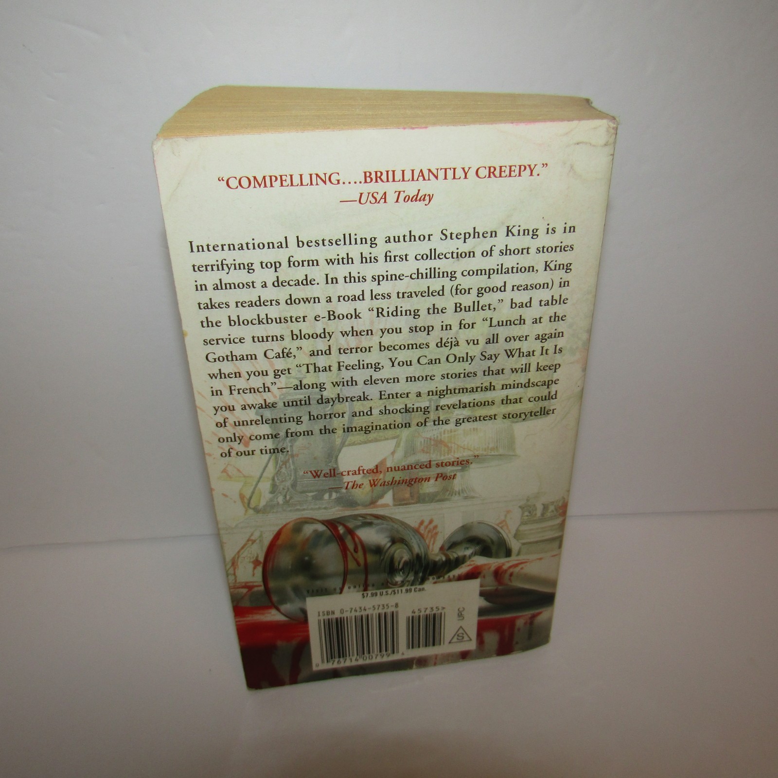 Everything&rsquo;s Eventual Stephen King 2003 Horror PB « The Man in the Black Suit »