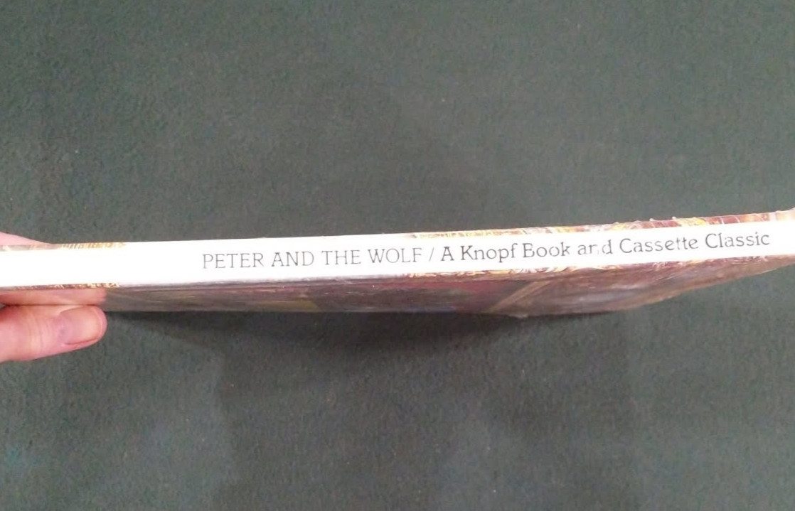 Brand New/Sealed Peter & The Wolf Musical Fairy Tale Prokofiev Book & Cassette