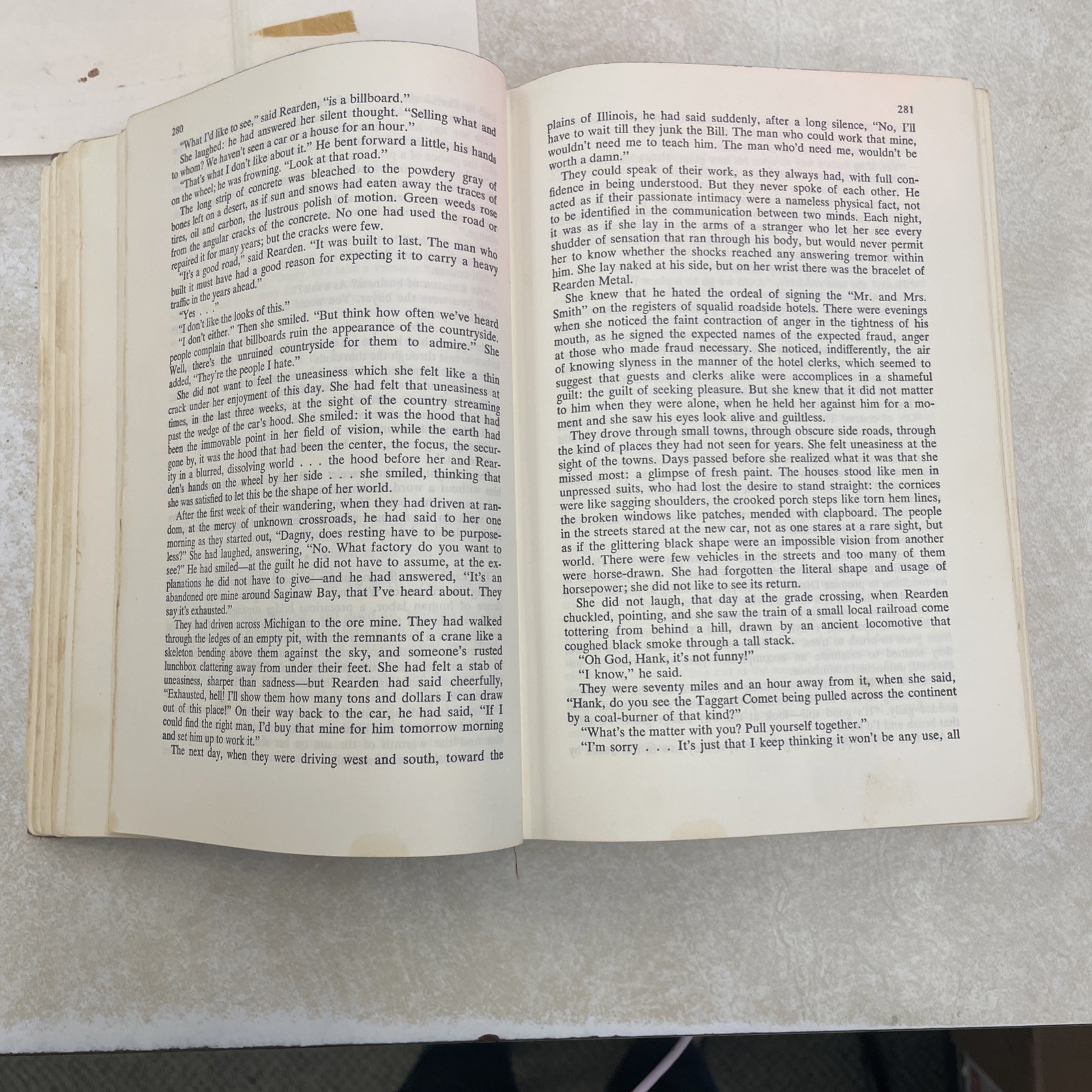 Atlas Shrugged by Ayn Rand First Edition 12th Printing w/ Original Dust Jacket