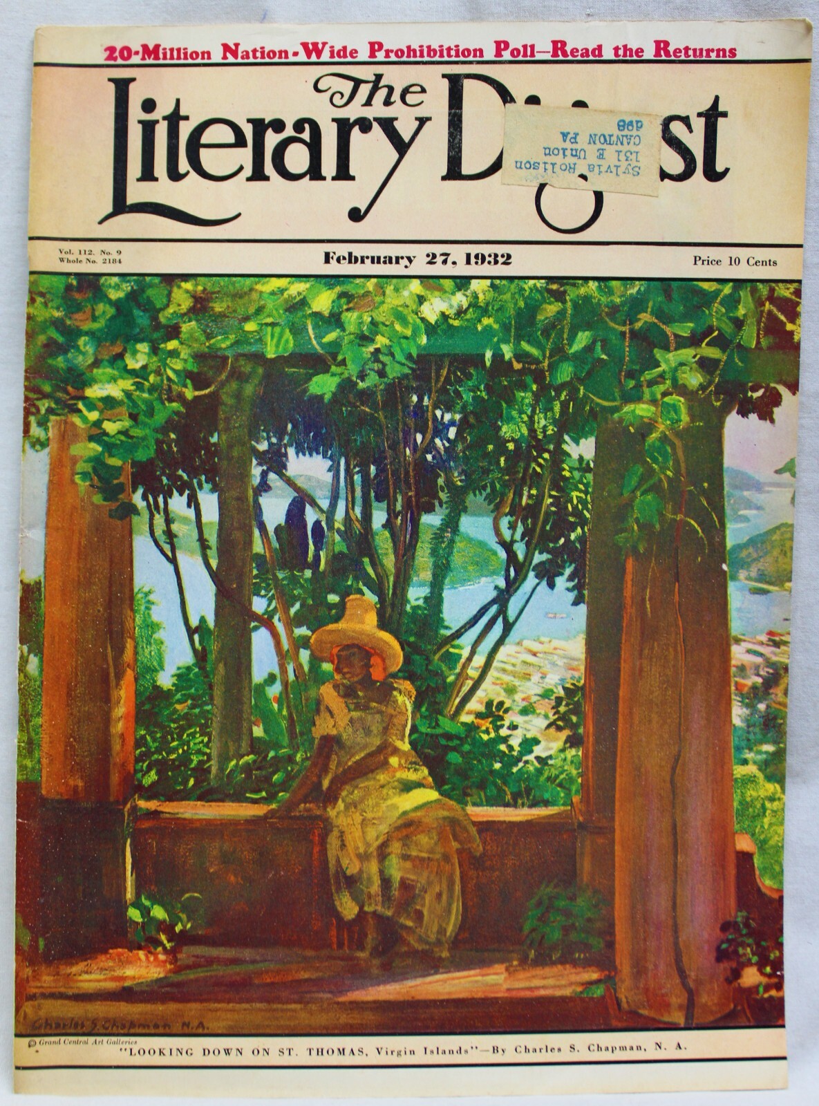 THE LITERARY DIGEST MAGAZINE 27 FEBRUARY 1932 NEWS GENERAL INTEREST STORIES