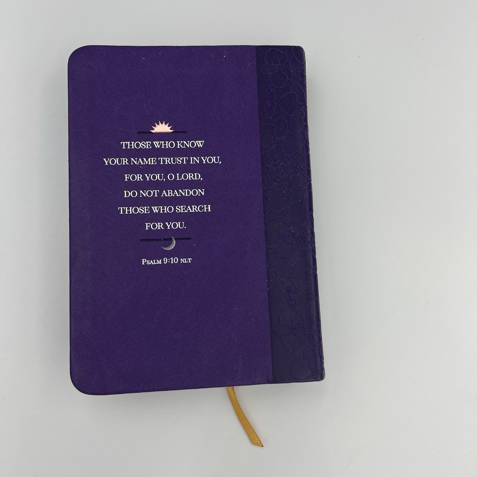 Morning and Evening Devotional « I Trust You Jesus » 736 Pages Purple Leather