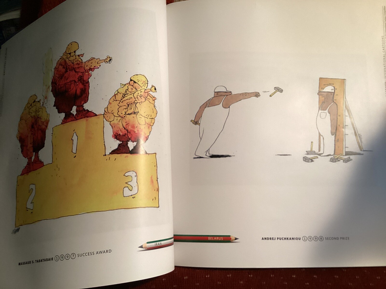 Drawing Together & Attitude 2 by Ted Roll/lot of 2 graphic compilations
