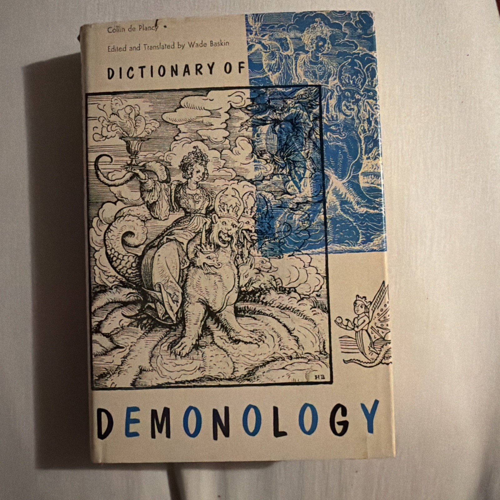de Plancy DICTIONARY OF DEMONOLOGY Occult, Gothica, Gothic Lit, Black Arts HCDJ