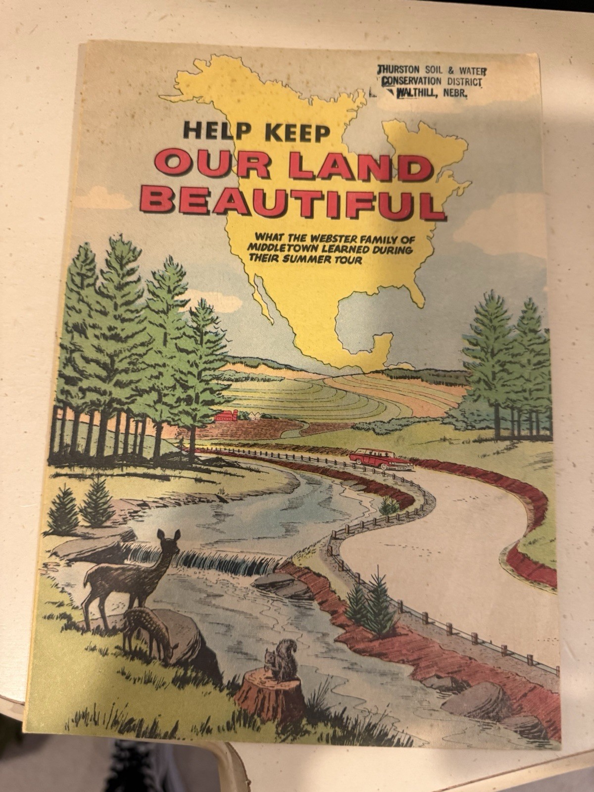 Soil Conservation Society Help Keep Our Land Beautiful Illustrated Booklet 1961
