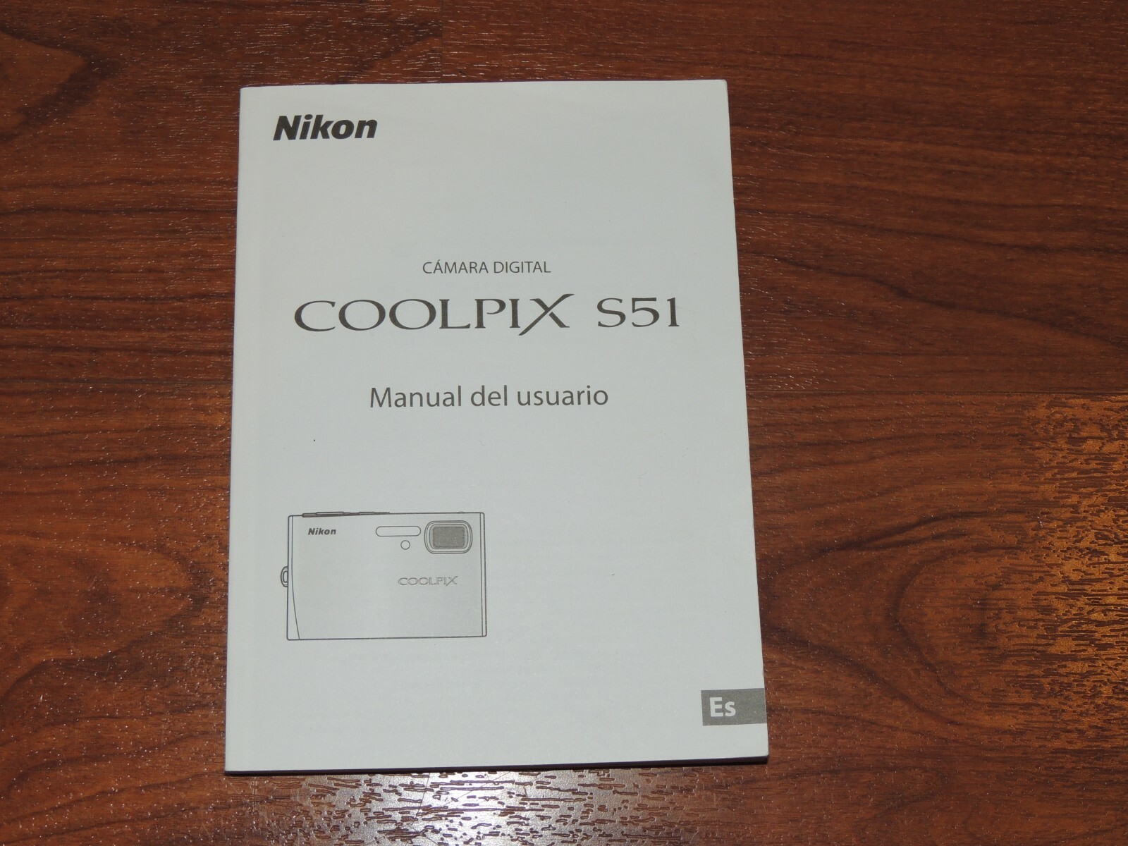 Genuine Nikon Coolpix S51 Instruction Guide Manual 138 pages ⚠️SPANISH ONLY⚠️