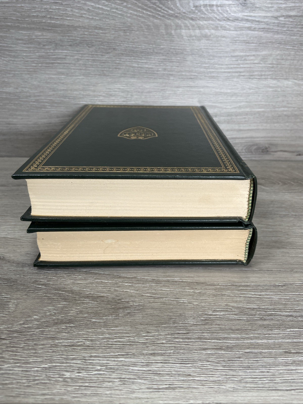 Plato and Plutarch The Harvard Classics 1969 Edition HC Hunter Green Gold Trim
