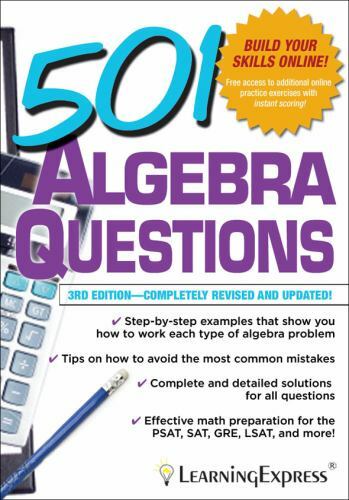 501 Algebra Questions by Learningexpress LLC