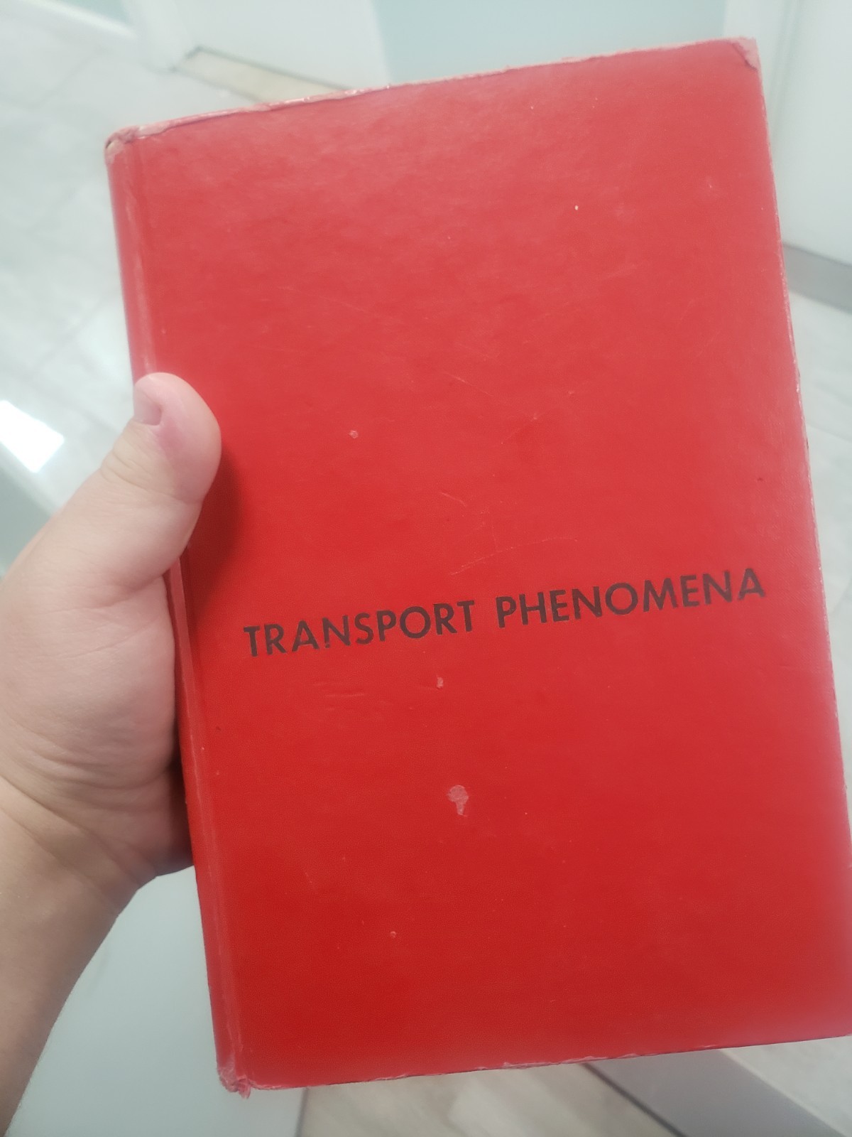 Transport Phenomena Hardcover Textbook, Mechanics/Fluids, 752 Pages, English