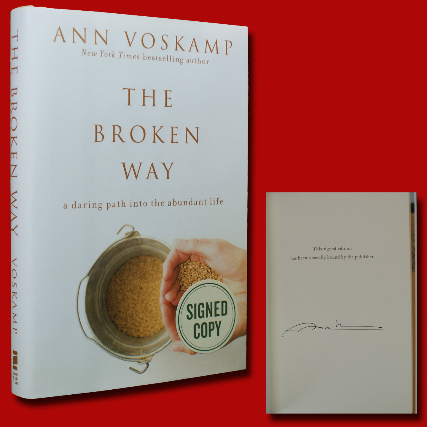 The Broken Way SIGNED Ann Voskamp (2016,HC,1st/1st) BRAND NEW