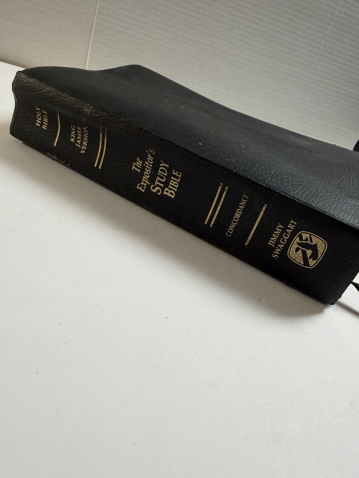 KJV Jimmy Swaggart Expositor&rsquo;s Study Bible Genuine Leather 2005