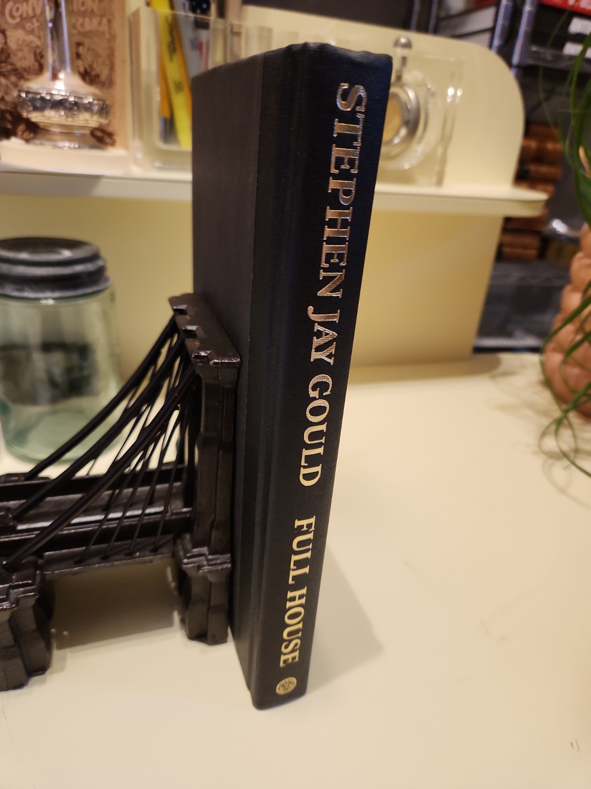 RARE SIGNED FIRST EDITION FULL HOUSE STEPHEN JAY GOULD THE SPREAD OF EXCELLENCE