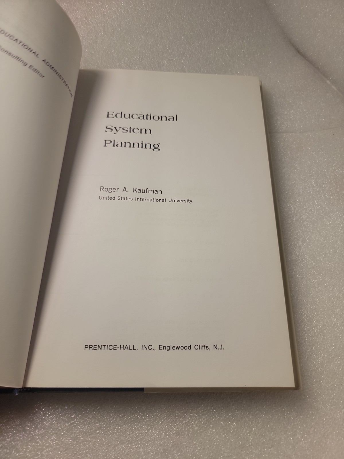Educational System Planning (1972) by Roger A. Kaufman