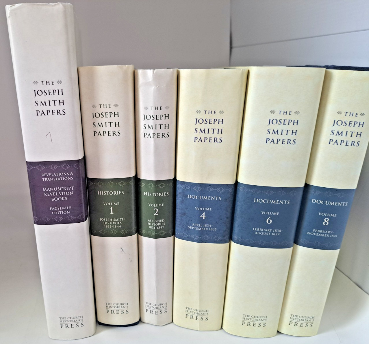 Joseph Smith Papers 6 Volumes Revelations Translations Histories Documents LDS