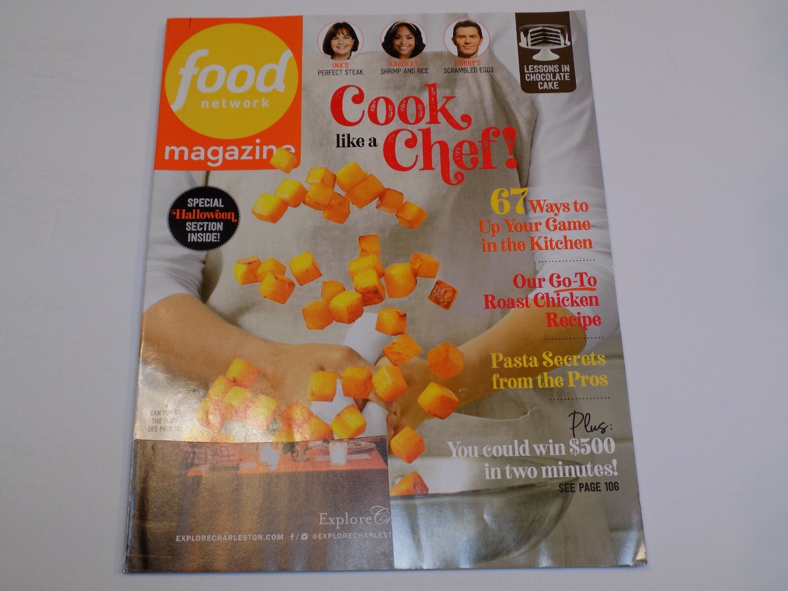 Food Network Magazine October 2022 Perfect Steak Scrambled Egg Shrimp Rice Pasta