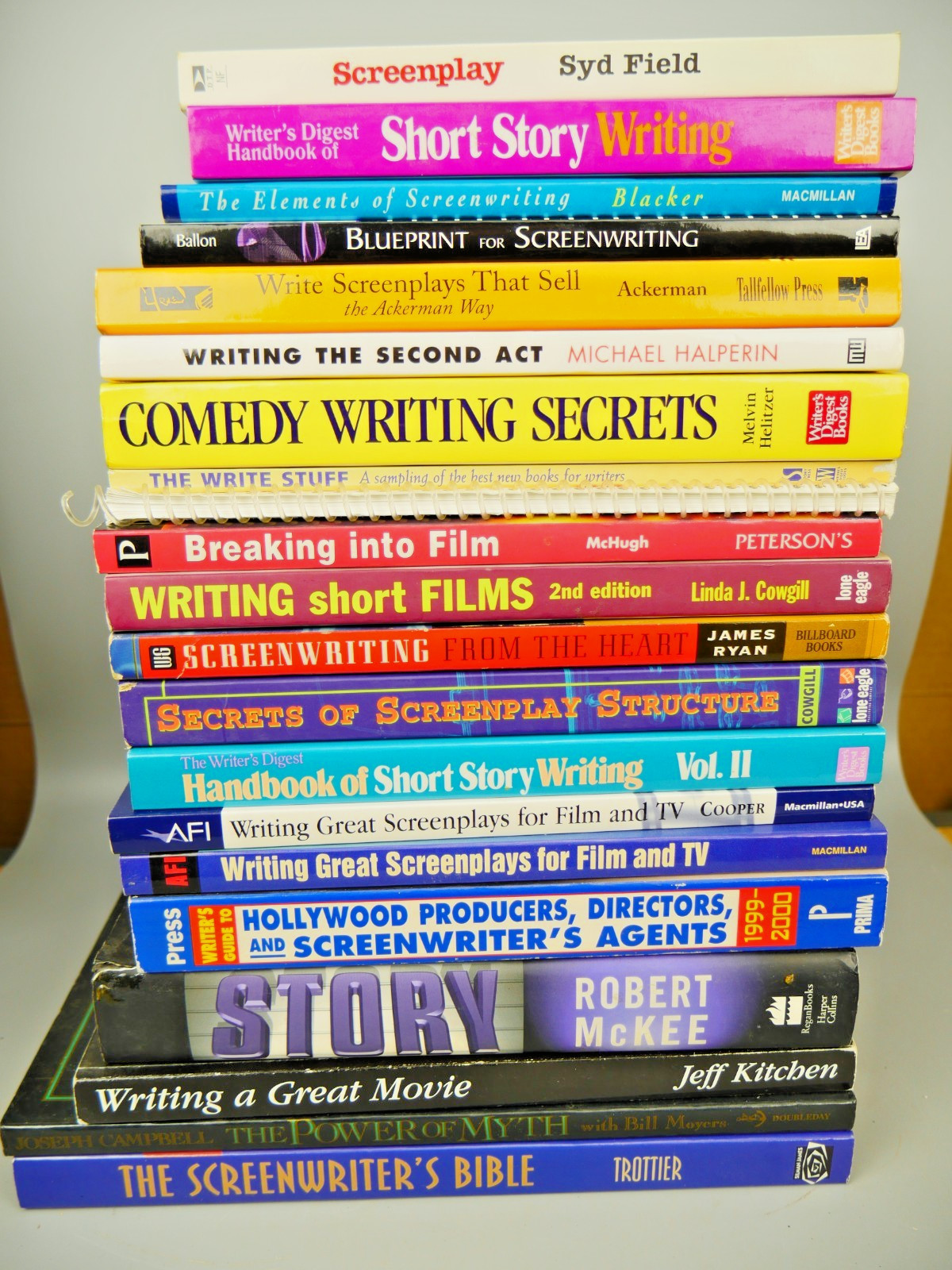 Lot of 21 Screenwriting Books