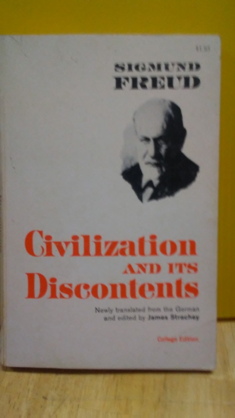 Civilization and Its Discontents, Sigmund Freud, Peter Gay, (B-71U)