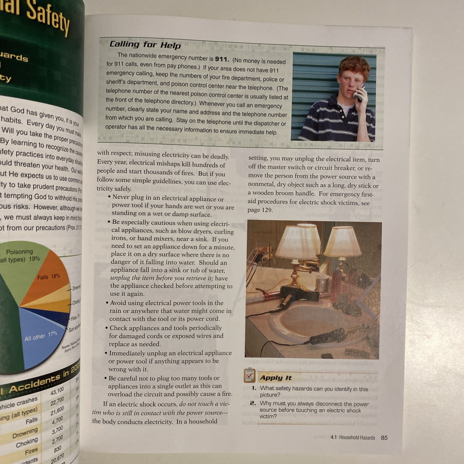 #4 Abeka Health In Christian Perspective 8th Grade Student Textbook