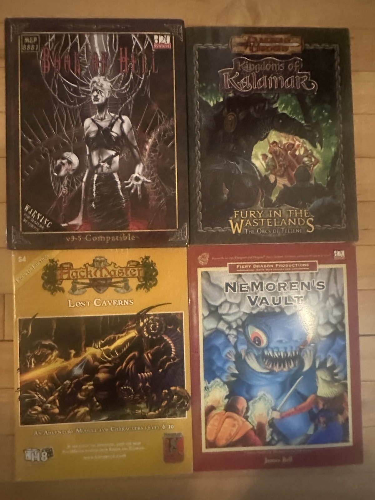Dungeons & Dragons D20 Modules Supplements 3.0/3.5