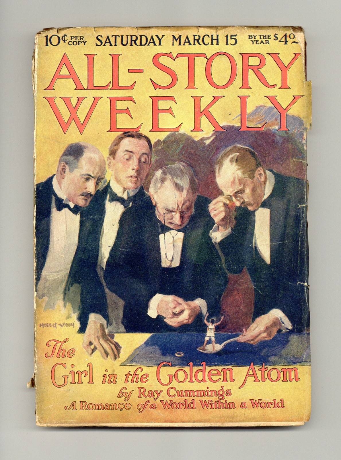 All-Story Weekly Pulp Mar 1919 Vol. 95 #1 GD+ 2.5