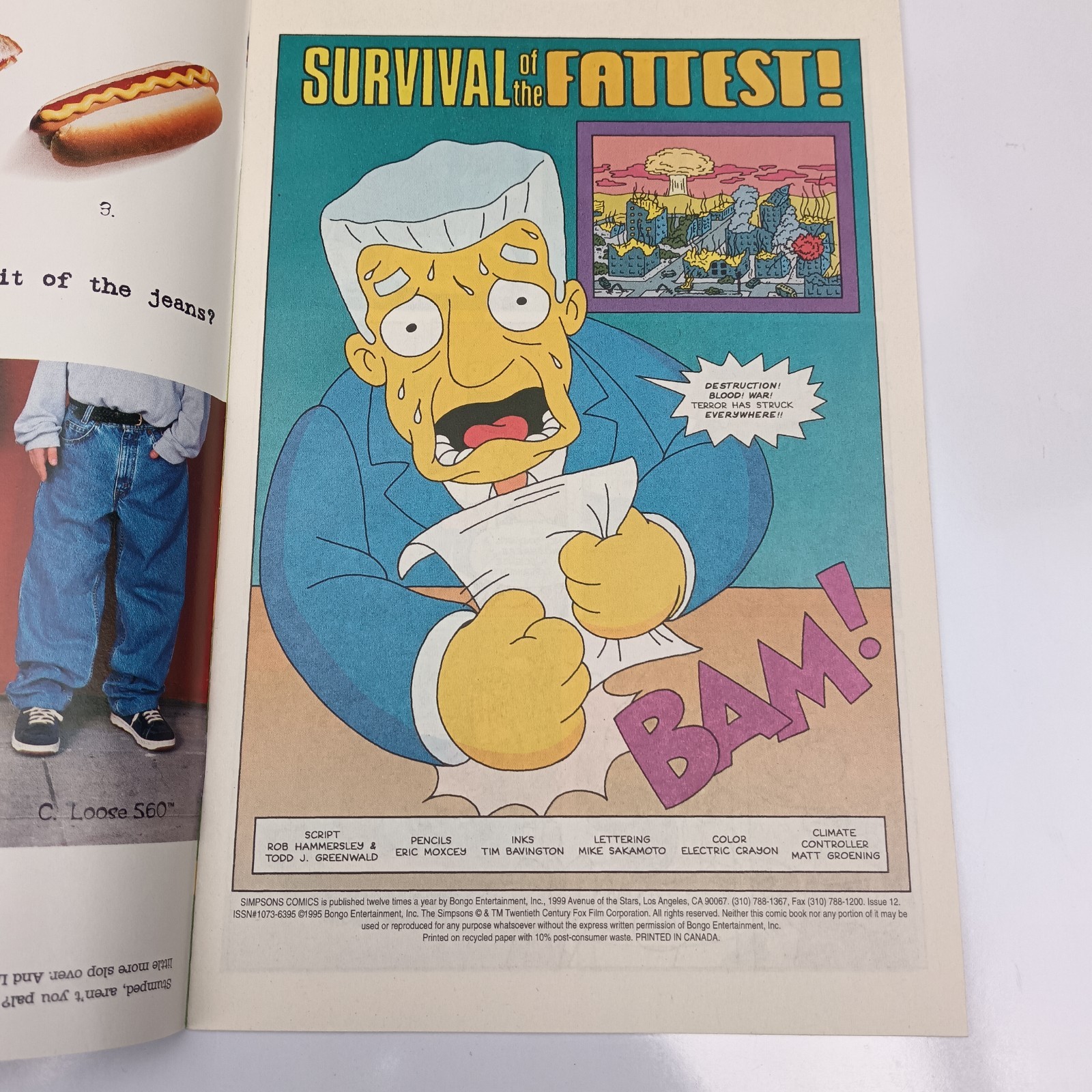 Simpsons Comics Bundle x5 Issues #12 #13 #14 #16 #29 Bongo Comics Direct Edition