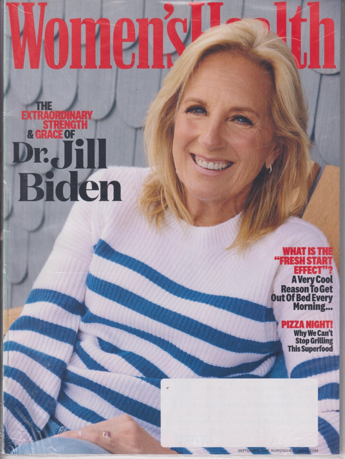 Women&rsquo;s Health September 2023 Dr. Jill Biden, Fresh Start, Pizza Night (Magazine