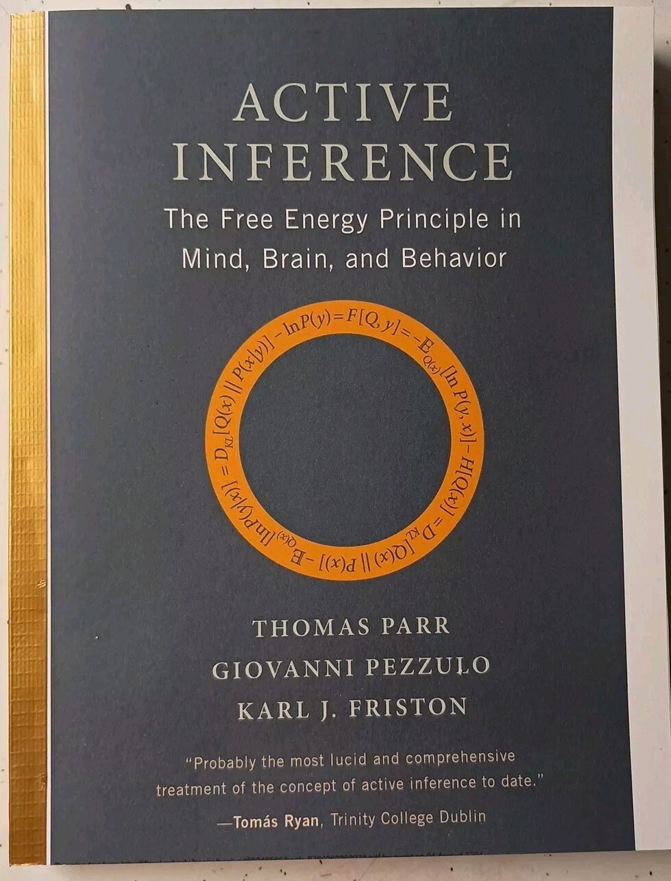 « Active Inference » by Thomas Parr Giovanni Pezzulo – New! – As Is!
