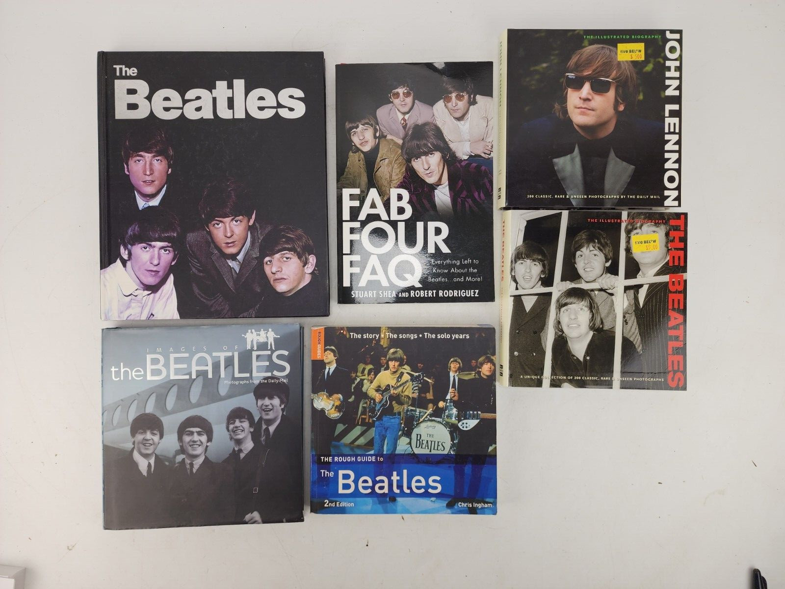 Lot of The Beatles Books FAQ Biography Daily Mail Photograhs