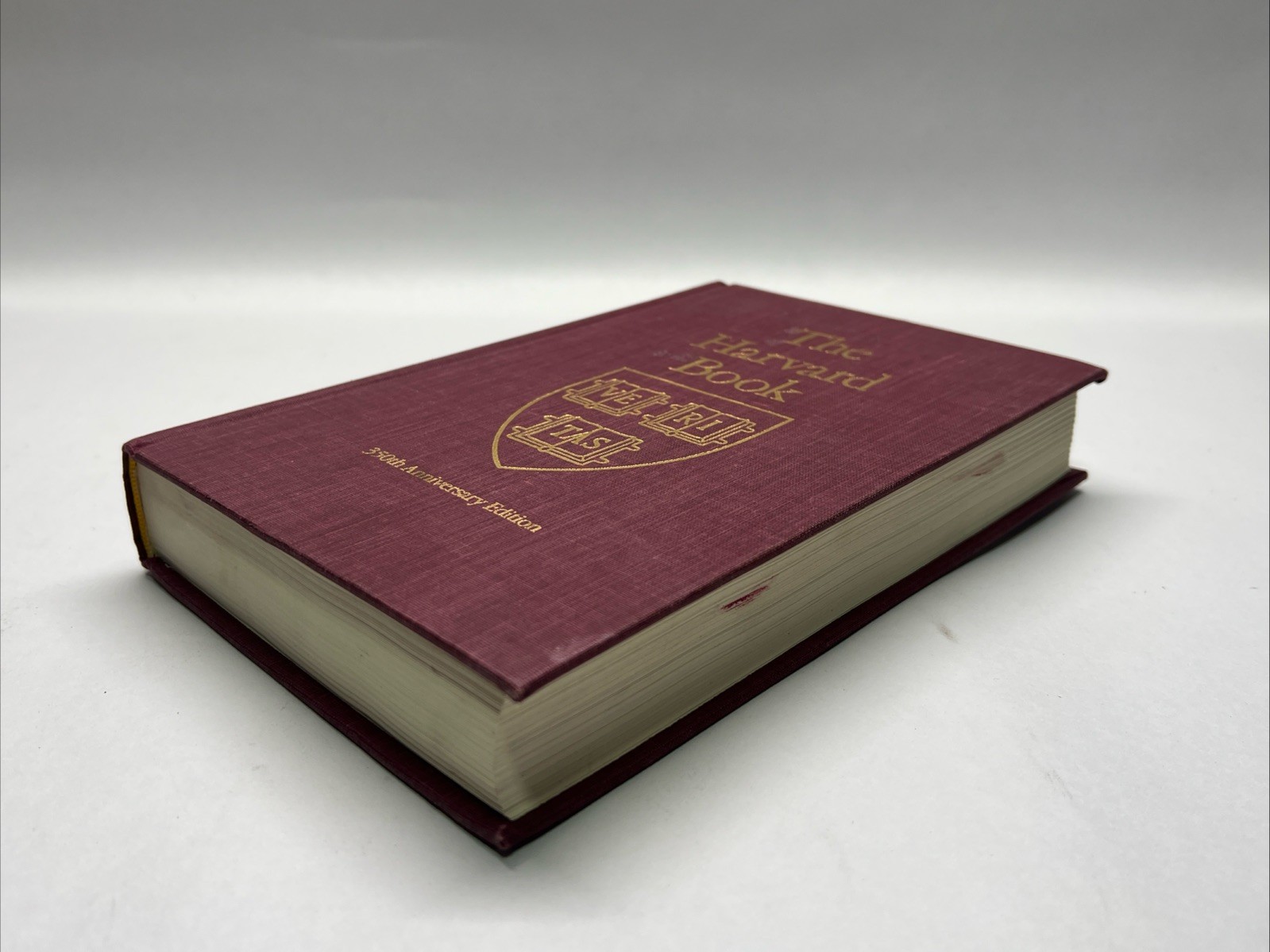 The Harvard Book, 350th Anniversary Edition By William Bentinck (1986) (HC)