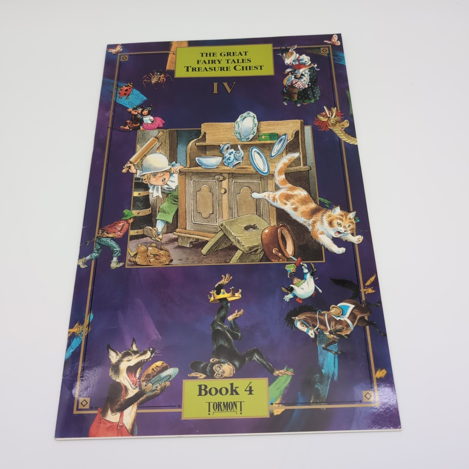 1992 The Great Fairy Tales Treasure Chest IV Tormont 5 Book Box Set
