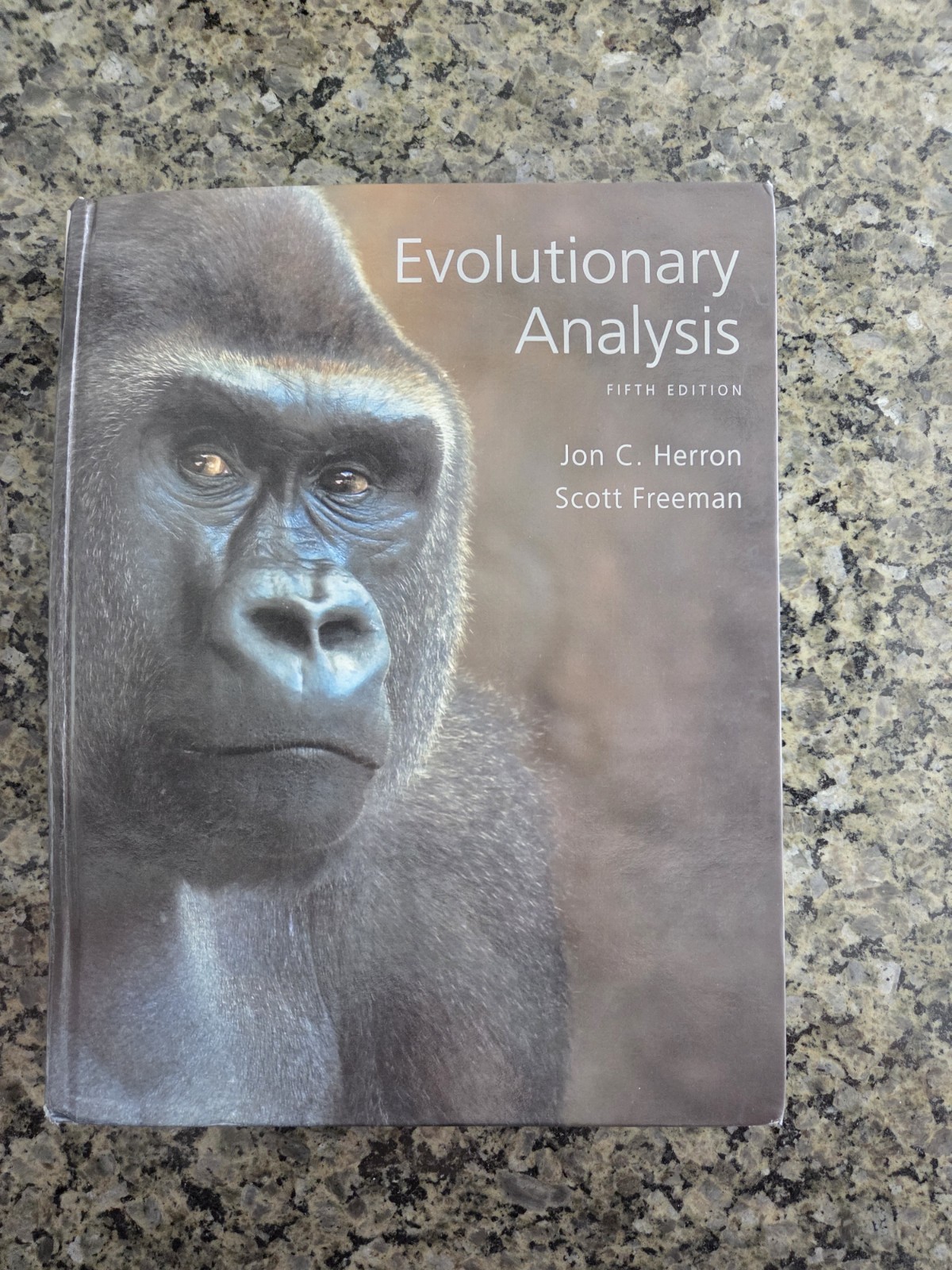 Evolutionary Analysis 5th Edition Jon Herron Scott Freeman 2013 Hardcover Book
