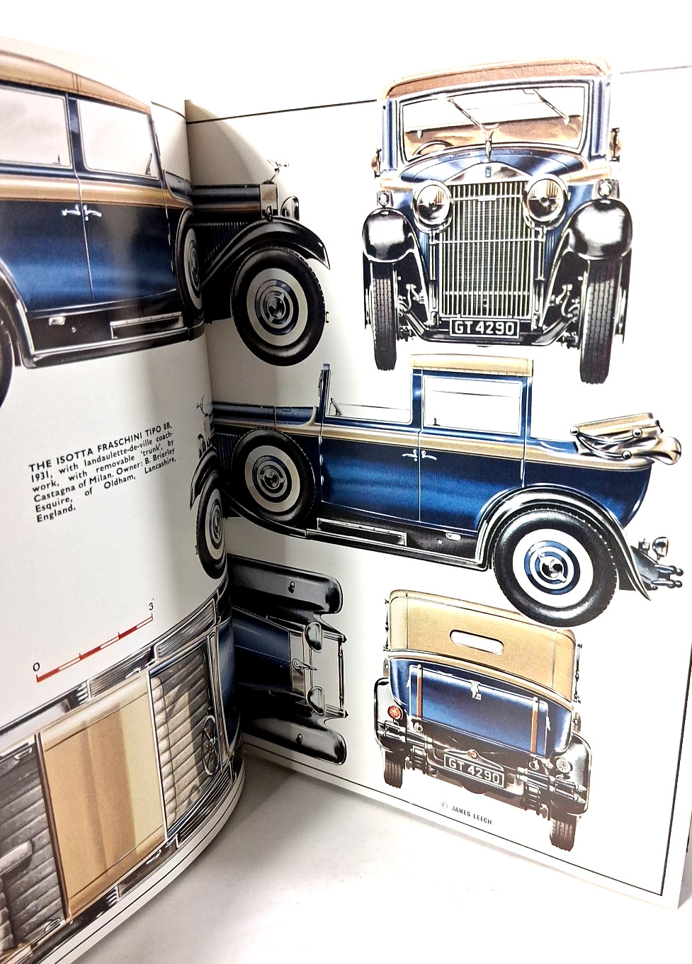 Classic Cars in Profile Volume 4 (600 photos & 48 pages of color scale drawings)