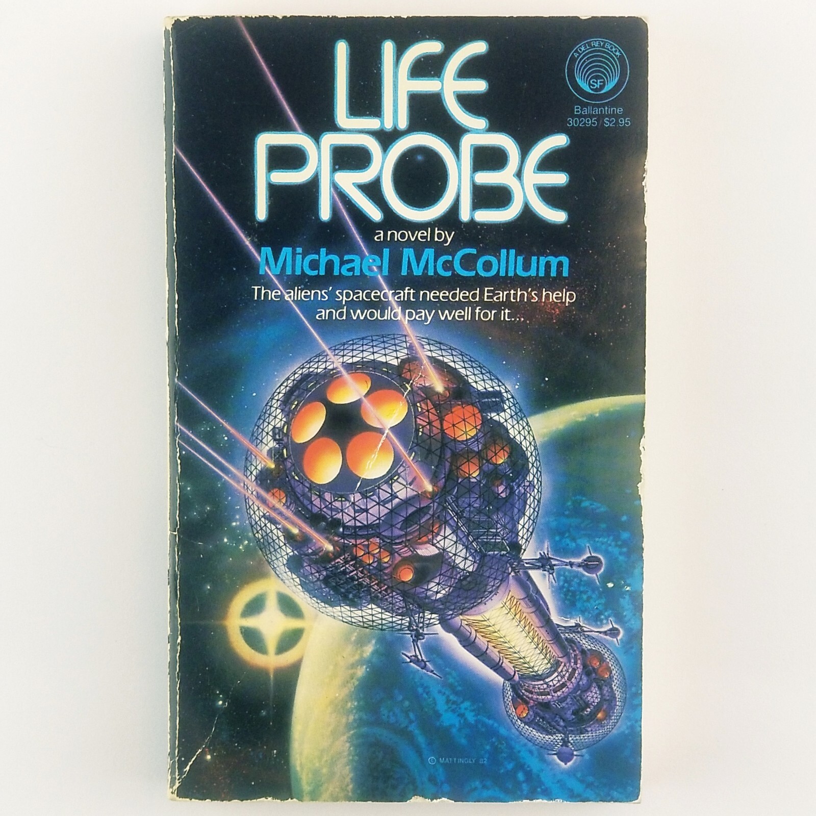 Life Probe by Michael McCollum First Edition 1983 Science Fiction Paperback Book