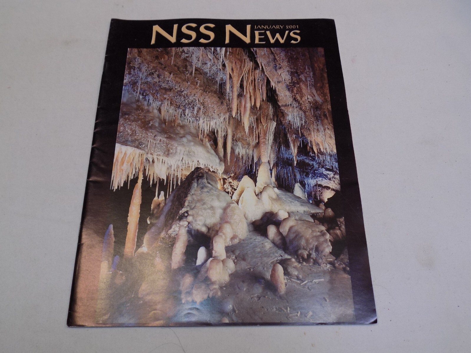 NSS News Magazine Jan 2001 Helictite Caves of Letter Convention Bill Beth Howard