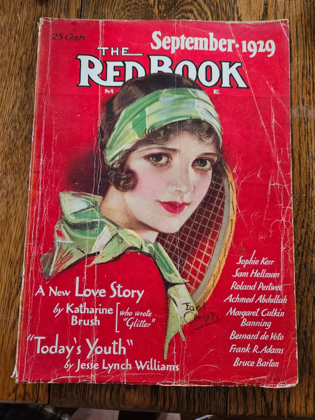 Red Book Magazine Vintage September 1929 the entire magazine 162 pages