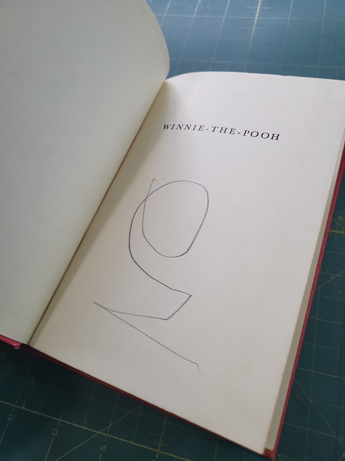 Winnie-the-Pooh by A.A. Milne 1961 E.P. Dutton Vintage Red Hardcover Illustrated
