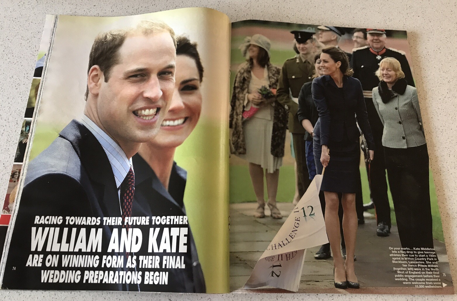 William & Kate Wedding Countdown HELLO MAGAZINE NUMBER 1171 – 25 APRIL 2011