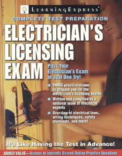 Electrician&rsquo;s Licensing Exam – paperback LearningExpress LLC Editors