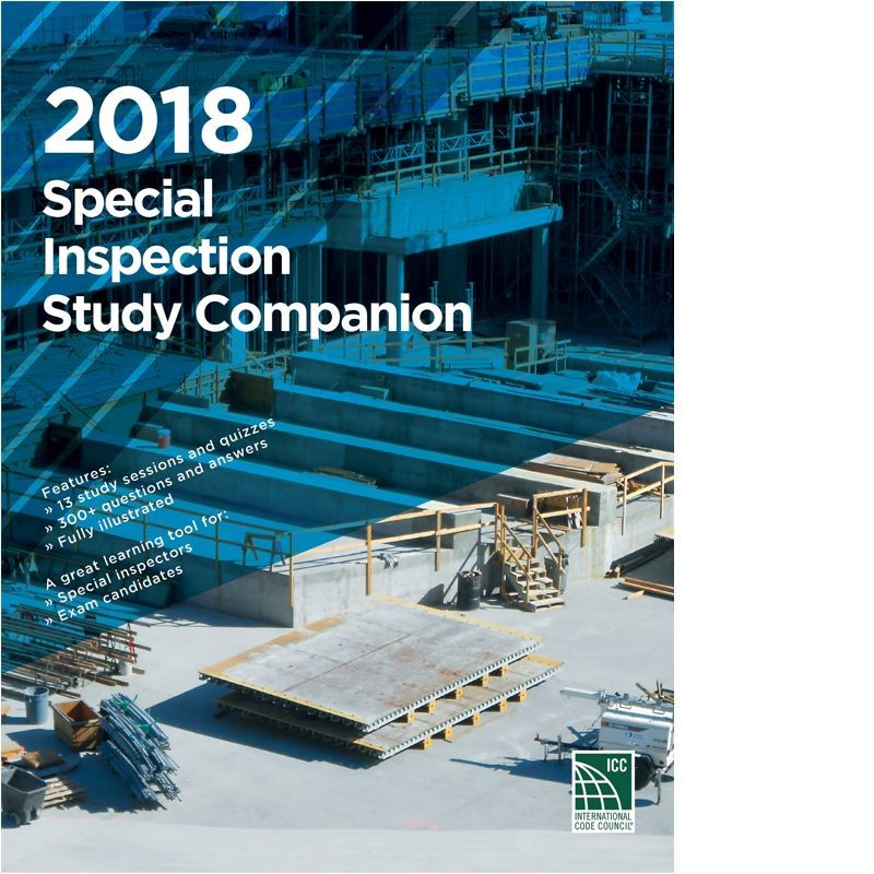 2018 Special Inspection Study Companion (Brand New paperback by ICC)
