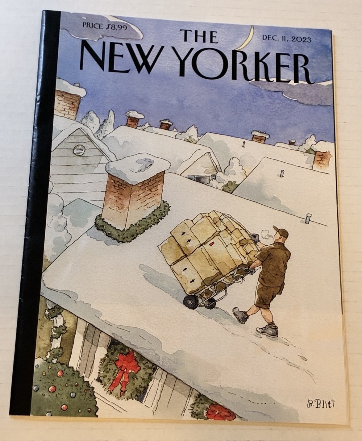 THE NEW YORKER Magazine Lot Of 11 From 2023/2024 No Labels