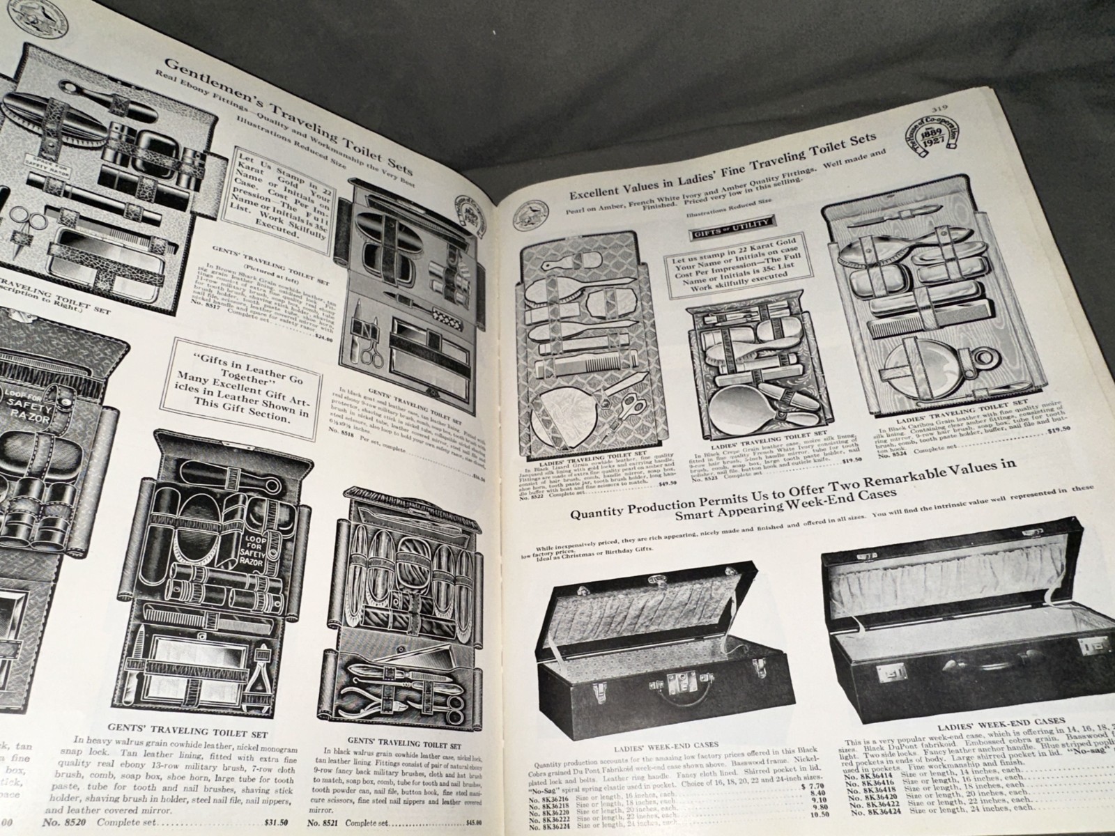 1927 Fort Dearborn Gift Book & Catalog – Over 600 Pages