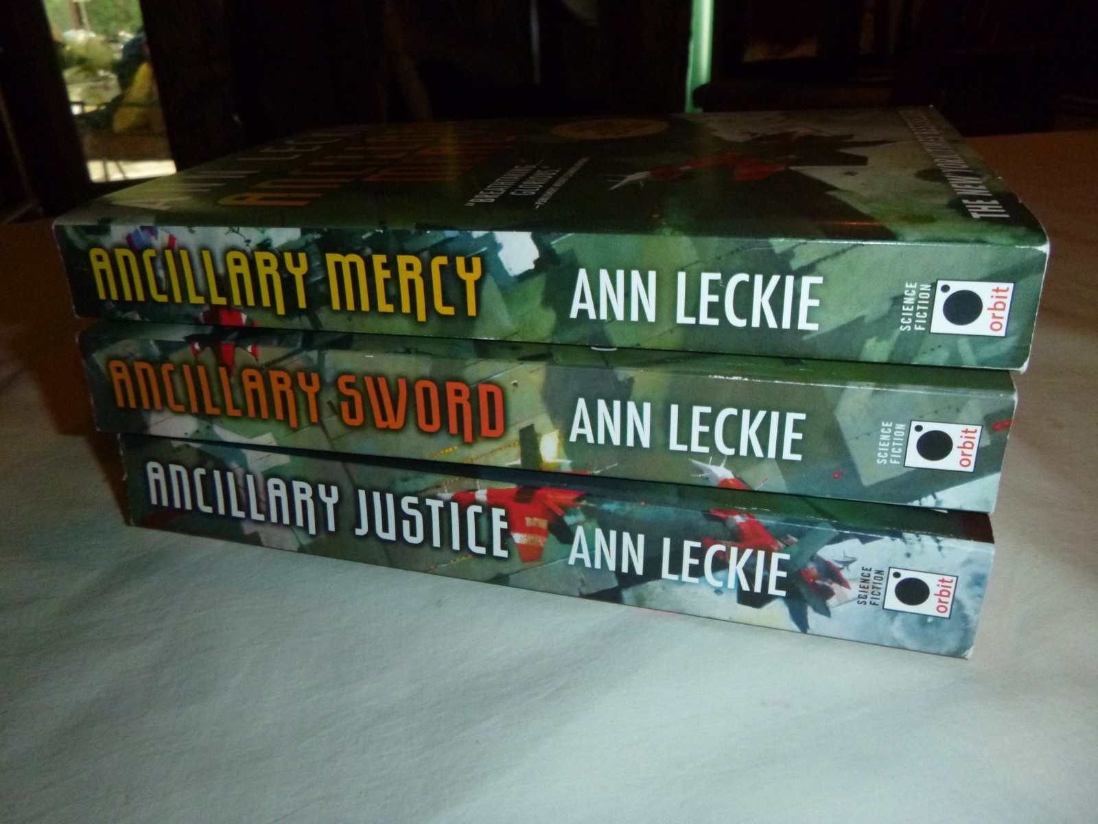 Imperial Radch Trilogy by Ann Leckie Softcover Lot of 3 Ancillary Justice