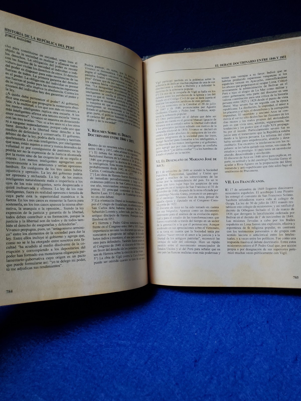 Jorge Basadre Historia de la República del Perú 16 Vol Set 8th Ed La República