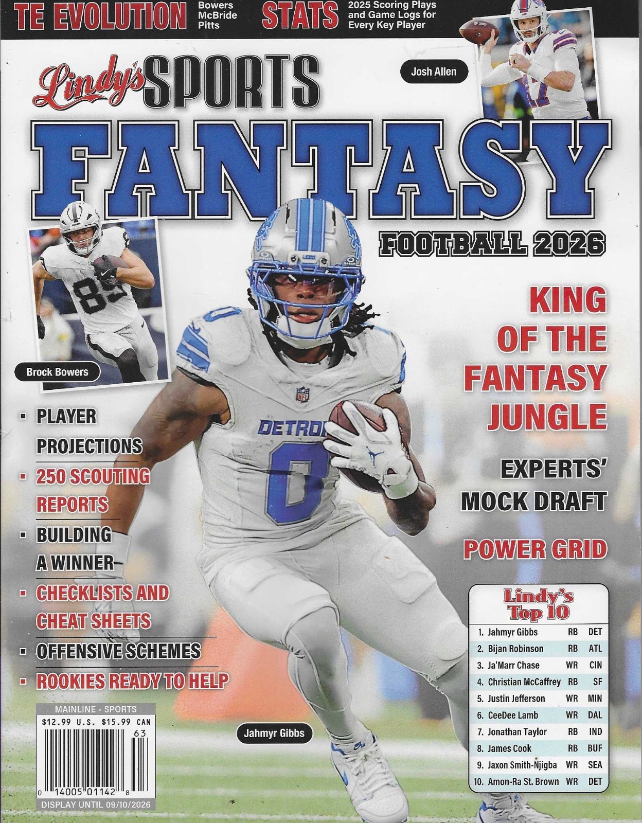 Lindy&rsquo;s Sport&rsquo;s Fantasy Football 2026