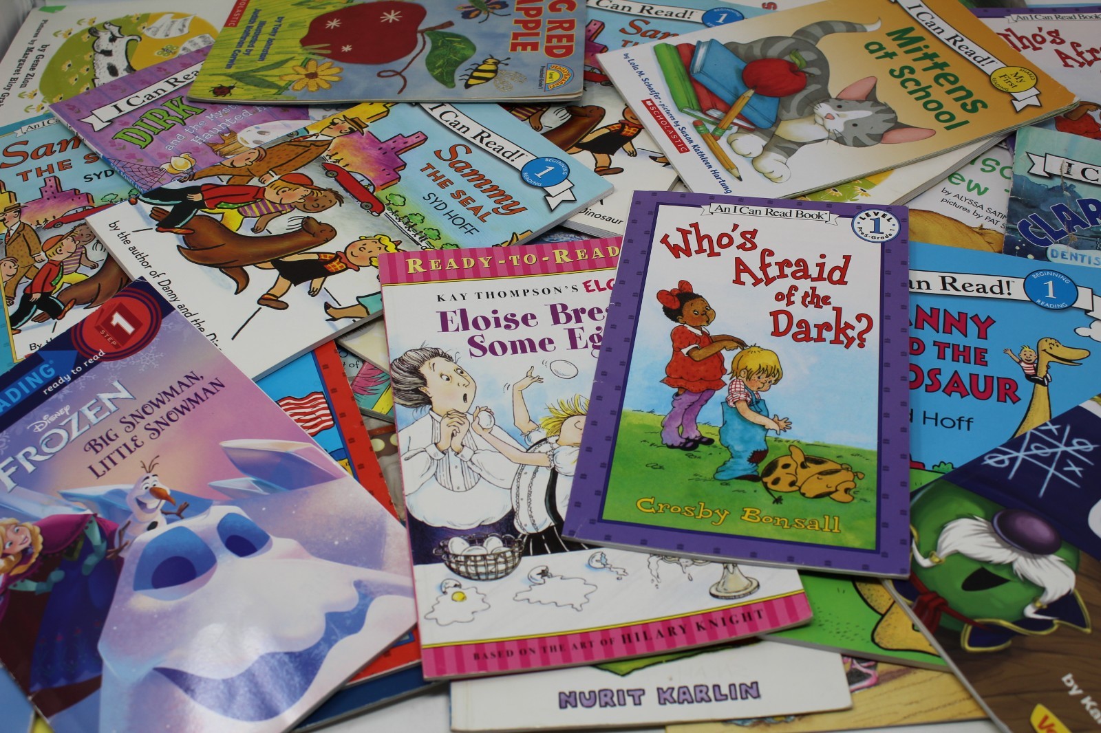 Lot of 10 Level 1 -Step into Reading – My First- I Can Read-Learn Books-MIX
