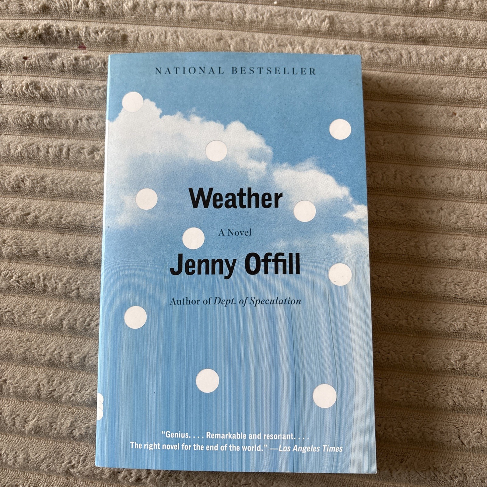 Weather by Jenny Offill (2021, Trade Paperback)