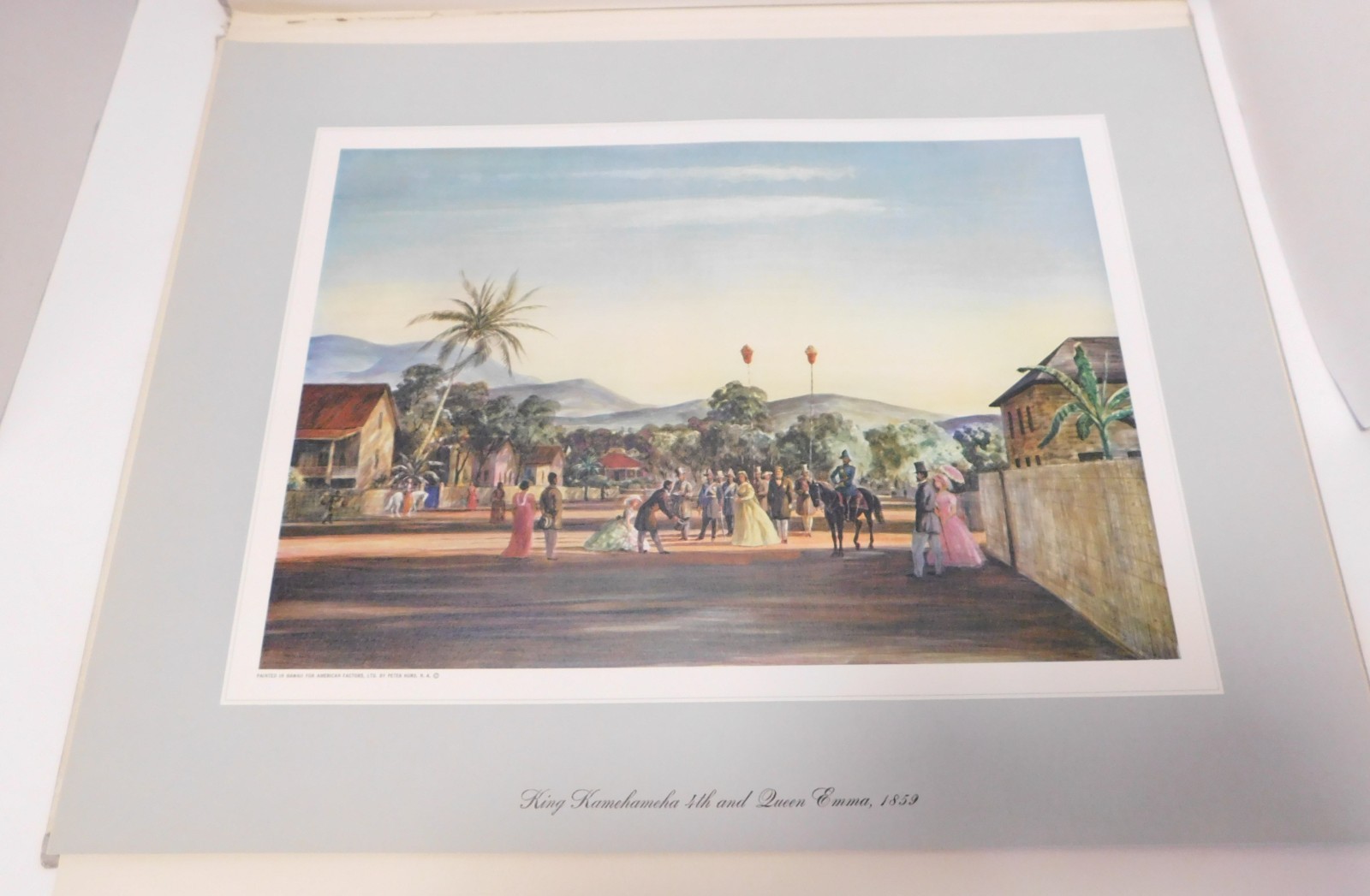 RARE 1949 Pictorial History of the Hawaiian Islands by Peter Hurd N A 10 Prints